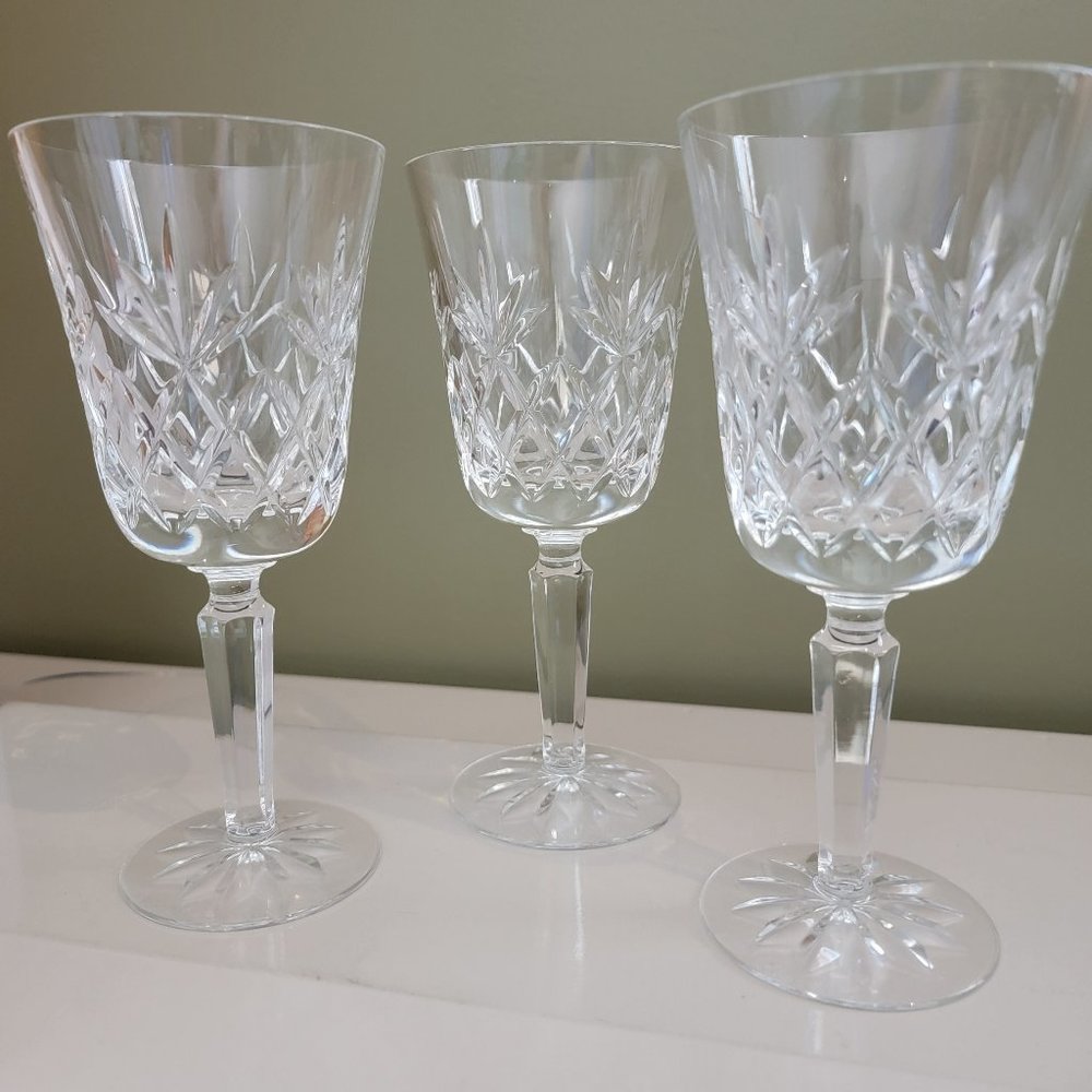 Lennox water glasses 12